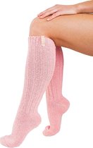 SOXS - hippe wollen sokken - Blushing Pink - hoog - 37 t/m 41