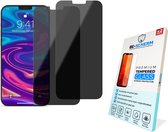 BE-SCHERM iPhone 13 Mini Privacy Screenprotector Glas - Anti-Spy - Tempered Glass - Case Friendly - 2x
