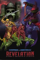 Poster - Masters The Universe Revelation Good Vs Evil - 91.5 X 61 Cm - Multicolor