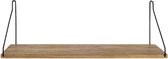 Shelf Plank - eiken geolied - zwart - 60 x 20
