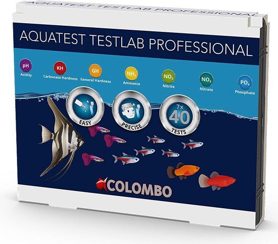 Colombo Aqua Testlab Pro Aquarium Testset Complete Set