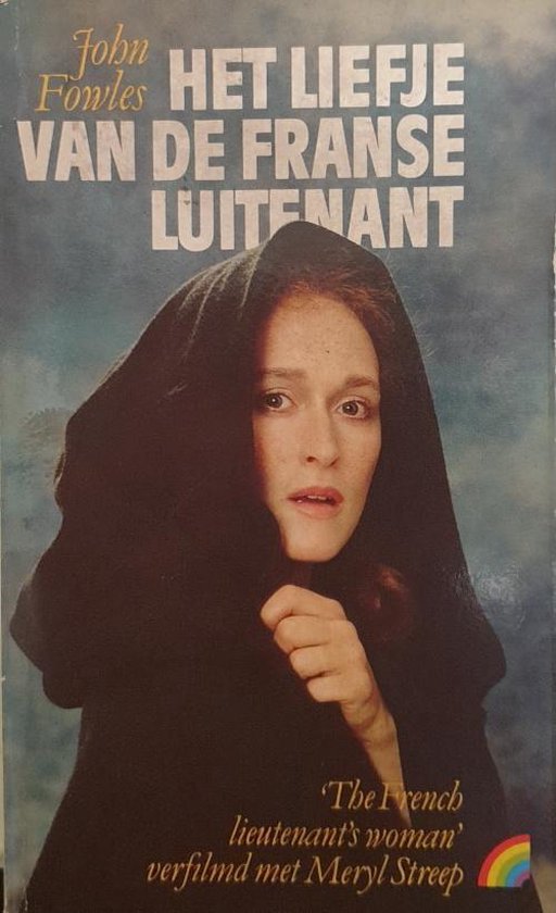 Boekomslag met vrouw in zwarte kap. Titel: 'Het liefje van de Franse luitenant'.