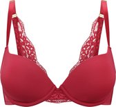 Sapph Toulouse Push-Up Bra Dames Red-80A