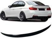 Bmw 3 serie F30 & F80 Dakspoiler Gloss Zwart M Performance Look
