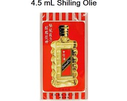 Shiling Oil Origineel - 4.5 ML - Natuurlijke Kruiden - Tegen Spierpijn / Hoofdpijn / Verkoudheid / Insectenbeet - Wonderolie - Shiling Olie - Pijnverlichtend - Reisformaat - 4.5 ml