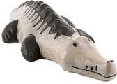 Crazy Clay Raku Classic - krokodil - XL - raku geglazuurd beeld
