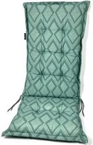 Madison Tuinstoelkussen hoge rug 50x123 cm Graphic green