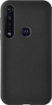 Moto G8 Plus Silicone Case - Zwart