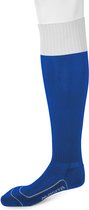 Masita | Kousen Chelsea Tweekleurige Sportsokken Vlakke Naden bij Tenen - ROYAL BLUE/WHIT - 28-31
