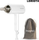 LORIOTH® Opvouwbare Föhn - Compacte Reis Föhn 1800W - Inklapbare Föhn - Compacte Haardroger - Handige Reisföhn - Elektrische Haardroger - Wit