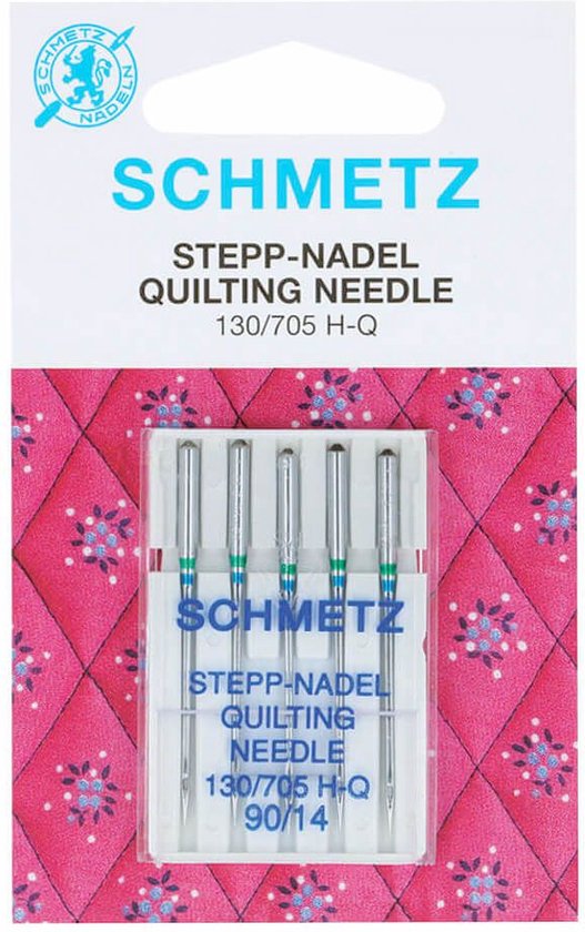 SCHMETZ QUILTING 5 NAALDEN 90-14 - PER PAKJE.