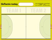 Zaalhockey Coachbord 45x35cm - Whiteboard - NIET magnetisch  //  GoTactic.today