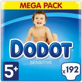 Dodot Sensitive Maat 5+ - 192 Luiers Maandbox