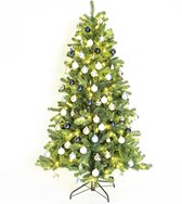 Proventa Premium Kerstboom met verlichting - Kunststof boom met LED lampjes - 180 cm hoog