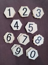 Memoryspel getallen - Cijfer memory - Leren met cijfers - Speelgoed van hout - Houten memory met getal - Educatief spel - Leerzaam