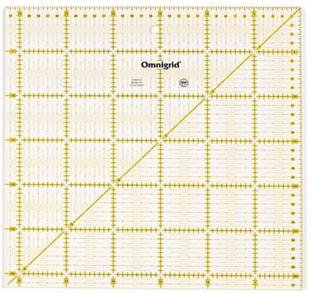 Règle de courtepointe 31,5x31,5cm prym 611319