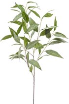 Viv! Home Luxuries Eucalyptus - kunstbloem - groen grijs - 93cm - topkwaliteit