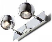 WhyLed GLOSSY II chrome 230V LED GU10 2x8W