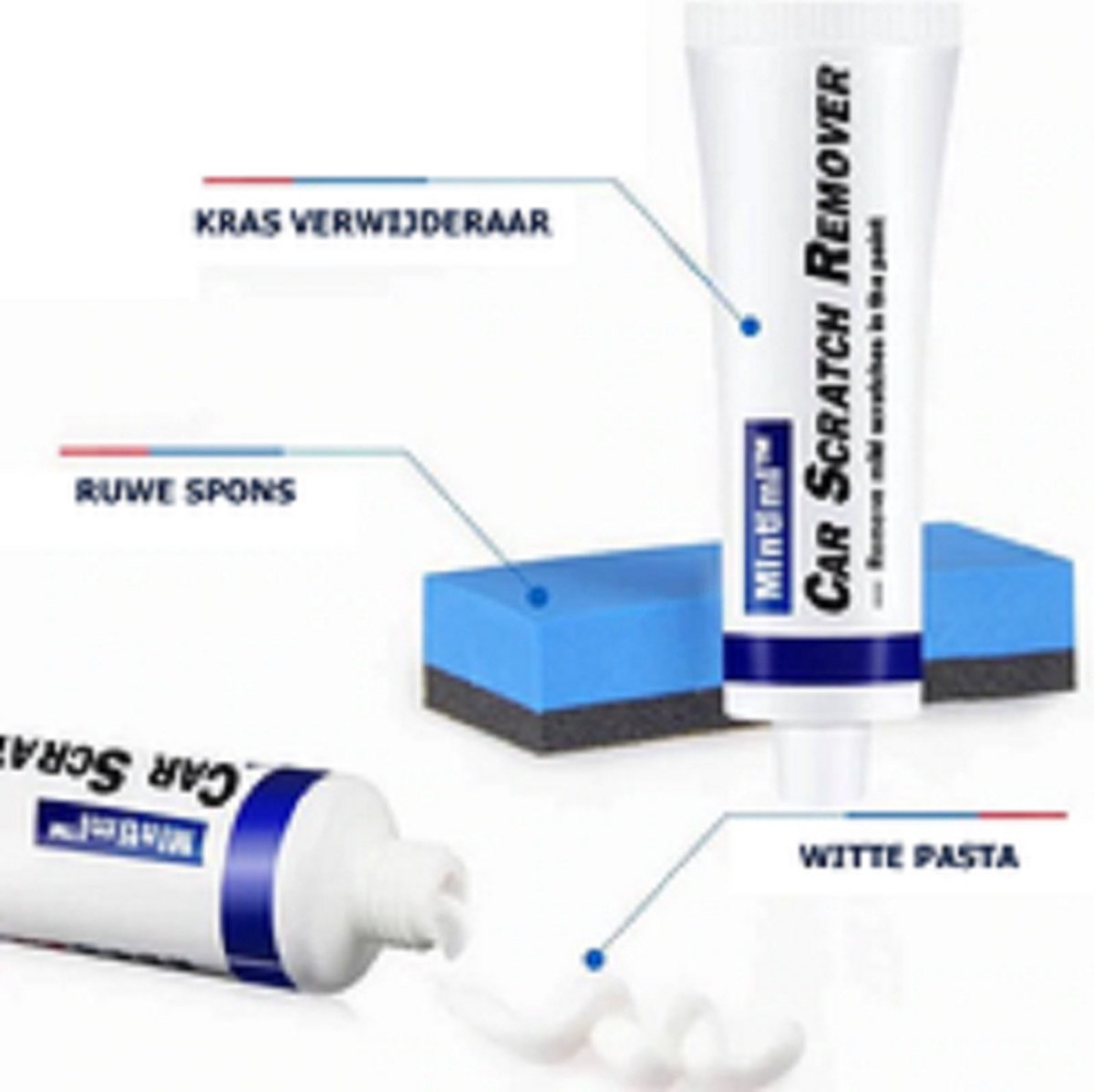 Kit Réparation Rayures Voiture - Spray Éliminateur De Rayures - 2 Flacons 100ml - Pour Toutes Couleurs