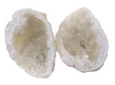 Bergkristal geode / Kwarts geode 0,6 kg