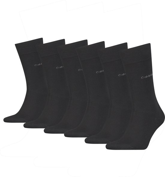 Calvin Klein sokken Heren 6-pack Zwart