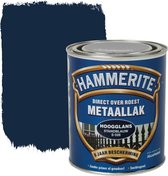 Hammerite Hoogglans Metaallak - Standblauw - 750 ml