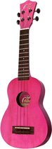 Leho sopraan ukulele My Hawaiian Rose MLUS-146MHRw120s + draagtas