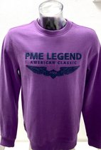 PME Legend American Classic Sweater/Crewneck (Paars-Zwart) - S
