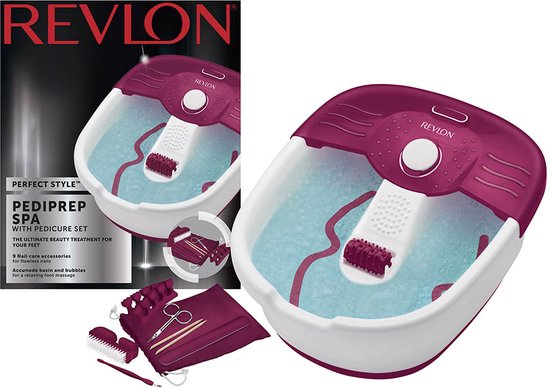 Revlon RVFB7021PE - Bain de pieds électrique | bol