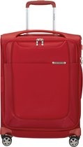 Samsonite Reiskoffer Met Laptopvak - D'Lite Spinner 55/20 Uitbreidbaar (Handbagage) Chili Red