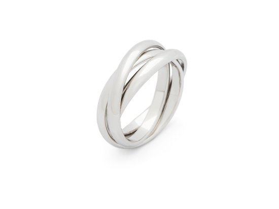 Silver Lining - 112.1435 - Ring - Zilver - Gerhodineerd
