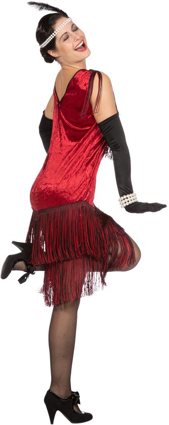 Costume de danseur des années 1920 | Fatal Flapper Fabienne 1920s | Femme | Taille 36 | Costume de carnaval | Déguisements