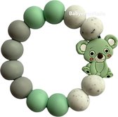 BabyenzoKado  siliconen bijtring koalabeer groen