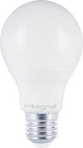 Integral E27 Led Bol Lamp A60 - 6w - 500 Lm - 5000K Daglicht Wit - Non Dimmable