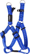 Rogz For Dogs Nitelife Step-In Hondentuig - 11 mm x 27-38 cm - Blauw