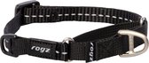 Rogz Utility Control Halsband Zwart - Hondenhalsband - 24-36x1.1 cm