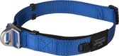 Rogz Utility Safety Halsband Blauw - Hondenhalsband - 42-66x2.5 cm