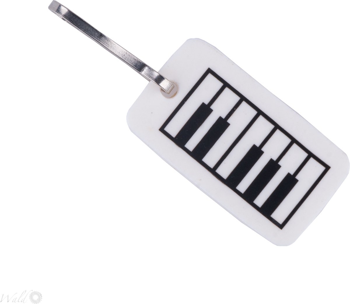 Ritssluiting pianotoetsen