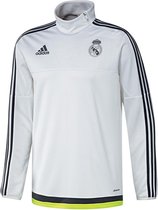 ADIDAS REAL MADRID TRAININGSET – MAAT S – KLEUR WIT/GRIJS