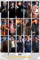 Gbeye Doctor Who Doctors Grid  Poster - 61x91,5cm