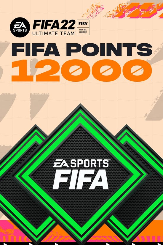 FIFA 22: 12000 FUT Punten - Xbox Series X/Xbox One - Niet beschikbaar in België
