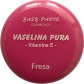 Easy Paris - Lip Balsem met vitamine E - Aardbei/Fresa - 1 Roze macaron verpakking met 5 gram inhoud