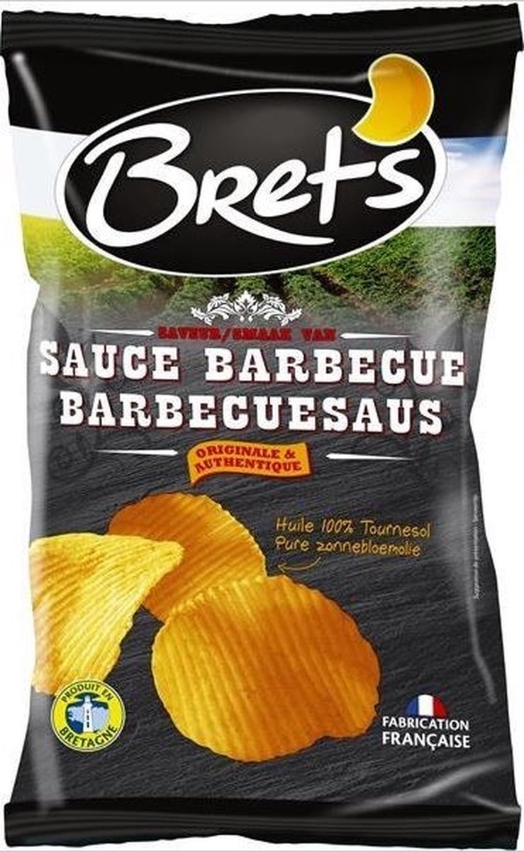 Bret’s Chips Barbecuesaus 125gr