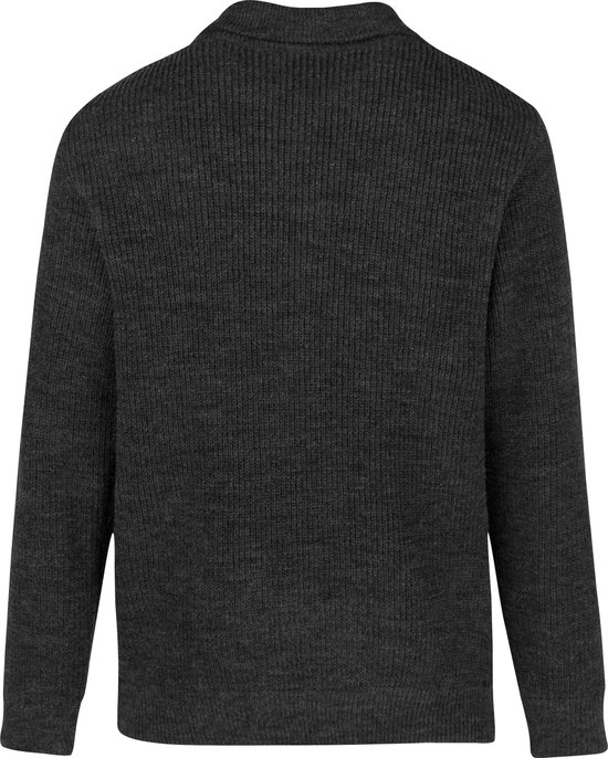 STØRVIK Pull de skipper Acrylique / Laine Homme Gris - Taille L - BRISBANE