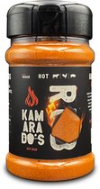 Kamarado's - HOT RUB (nieuw!) - Dry BBQ Rub - HEET