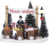 Luville - Flower auction battery operated - Kersthuisjes & Kerstdorpen