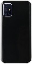 ADEL Siliconen Back Cover Softcase Hoesje Geschikt voor Samsung Galaxy M51 - Doorzichtig Transparant
