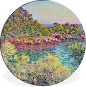 WallCircle - Cercle mural - Cercle mural - Paysage à Montecarlo - Claude Monet - Aluminium - Dibond - 60x60 cm - Intérieur et Extérieur