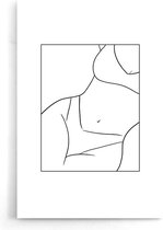 Walljar - Bikini Body II - Muurdecoratie - Poster