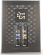 Dove Men+Care Cool Fresh & Minerals + Sage Duo Set - 2x 250 ml - Cadeau voor man